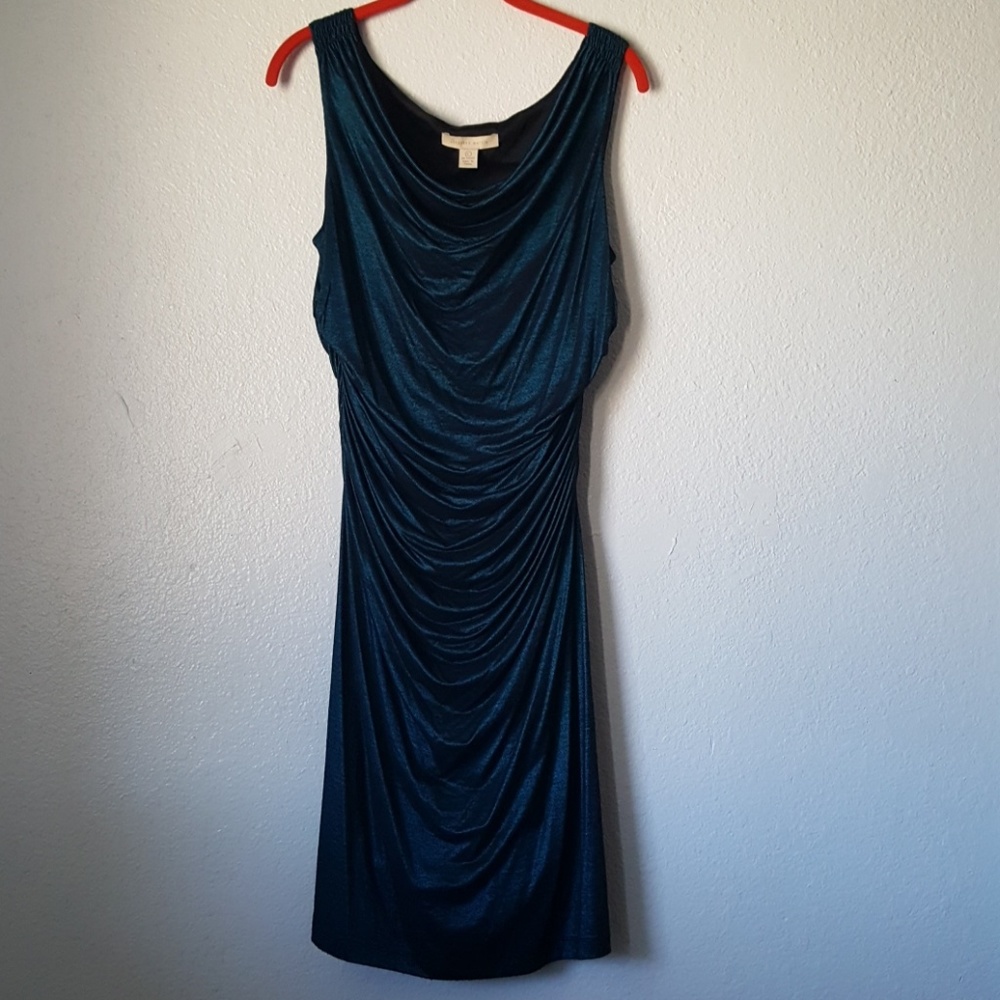 Beautiful ruched midi dress